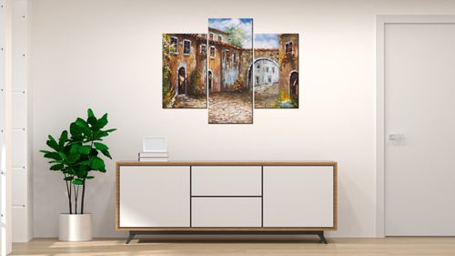 Obraz Płótno 90X70 Urokliwa Uliczka na Arena.pl