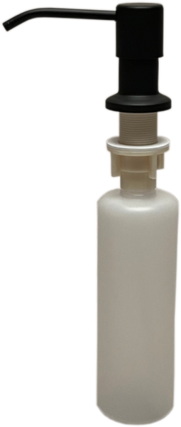 Zlewozmywak 1,5 komorowy z ociekaczem VIGEN  grafit z lewym ociekaczem + bateria NEXO + dozownik zdjęcie 7