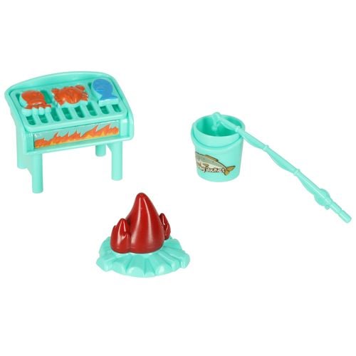 Samochód Auto Kamper dla Lalek Biwak Akcesoria Basen Namiot Akcesoria Lalka na Arena.pl