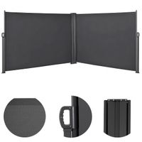 markiza tarasowa przeciwsłoneczna 600x200cm ogrodowa boczna osłona przed uv