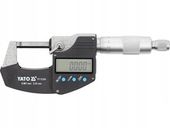 YATO MIKROMETR CYFROWY MIKROMIERZ ELEKTRONICZNY ZEWNĘTRZNY 0-25mm/0.001mm