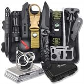Wojskowy Survivalowy Zestaw Przeżycia Survival Niezbędnik 32 el. Multi Tool