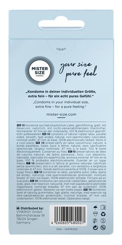 mister size 47mm pack of 10 na Arena.pl