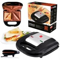 OPIEKACZ KANAPEK TOSTÓW SANDWICH ELDOM CERAMICZNY Z POWŁOKĄ GRANITOWĄ