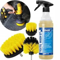 TENZI TEXTIL WASH GT PŁYN + SZCZOTKA DO PRANIA CZYSZCZENIA TAPICERKI FOTELI