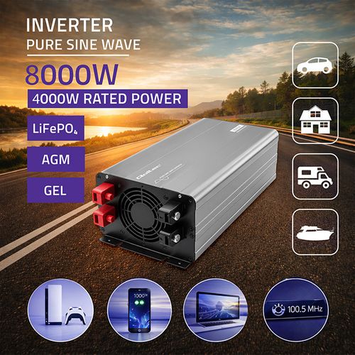 Qoltec przetwornica 12V/230V 4000W sinus na Arena.pl