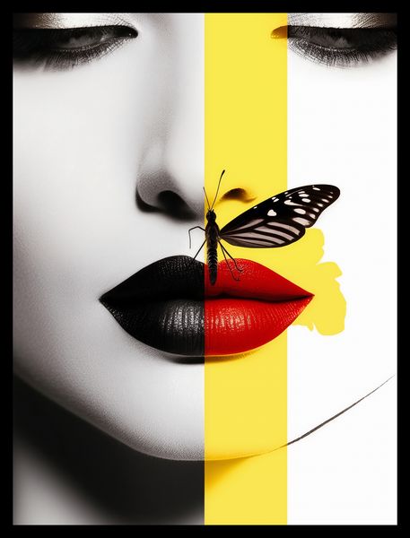 Plakat 30x40cm Motyla Piękność zdjęcie 2