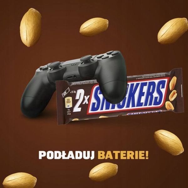 SNICKERS Baton z karmelem i orzechami 12x75g zdjęcie 3