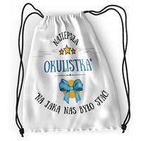 Plecak Dla Okulistki Sportowy Szkolny Worek Torba Z Nadrukiem Ze Zdjęciem