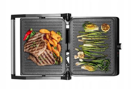 OPIEKACZ ELEKTRYCZNY GRILL ROZKŁADANY 2200W MOZANO na Arena.pl