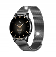 Smartwatch MAXCOM Ecowatch3 Czarny IP67 Magnetyczny pasek Zegarek sportowy