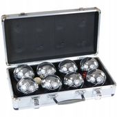 KULE DO GRY 8SZT BULE BOULE PETANQUE WALIZKA ALUMINIOWA ENERO