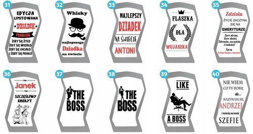 KARAFKA Z GRAWEREM NA PREZENT RÓŻNE OKAZJE 750ml na Arena.pl