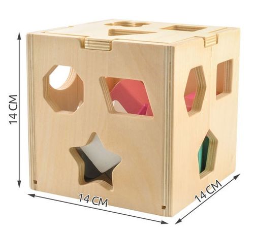 Kostka drewniana - sorter na Arena.pl