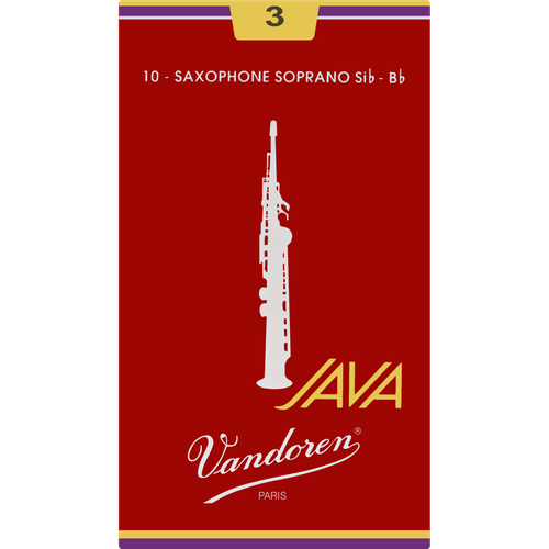 Stroik saksofon sopranowy sopran 3 Vandoren JAVA RED SR303R 1 szt. na Arena.pl