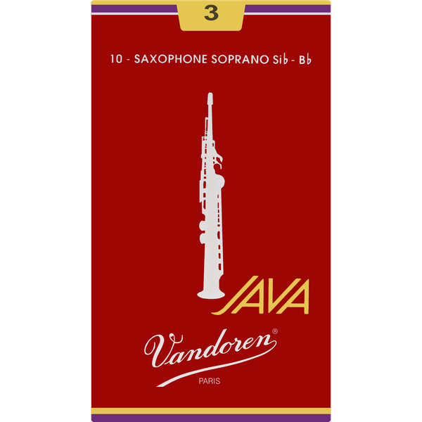 Stroik saksofon sopranowy sopran 3 Vandoren JAVA RED SR303R 1 szt. zdjęcie 5