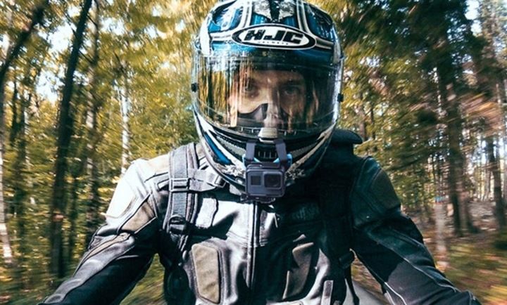 Mocowanie do kasku uchwyt na kask do kamer GoPro 12 11 10 9 8 7 6 5 MAX DJI zdjęcie 5