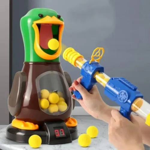 GŁODNA KACZKA STRZELANIE DO CELU 2 PISTOLETY KULKI na Arena.pl