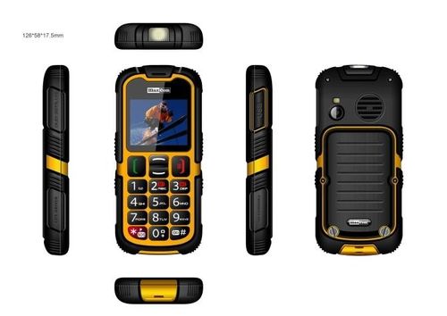 MaxCom MM910 Strong, Phone GSM IP67, Yellow na Arena.pl