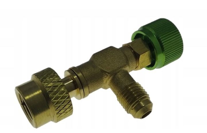 Zawór serwisowy do klimatyzacji, otwierający, odcinający, R32, R410a zdjęcie 1