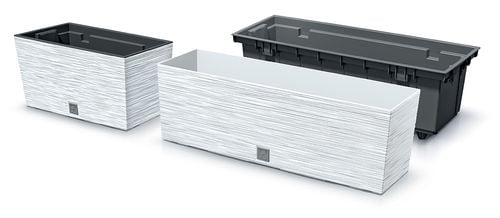 Doniczka podłużna FURU DFC600 z wkładem | Biały na Arena.pl