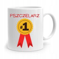 Kubek Prezent Dla Pszczelarza Pszczelarz Numer 1 Z Nadrukiem Ze Zdjęciem