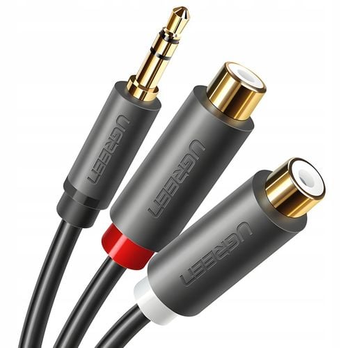 Kabel Przewód Audio JACK 3,5 2xRCA Chinch STEREO HQ Przejściówka na Arena.pl
