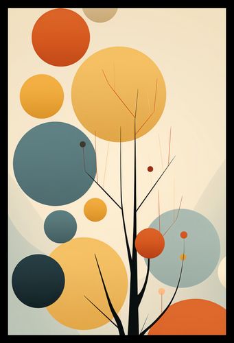 Plakat 30x45cm Harmonia Jesiennych Kolorów na Arena.pl