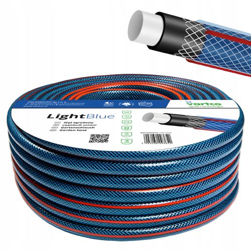 3/4" 30mb light blue wąż ogrodowy na Arena.pl