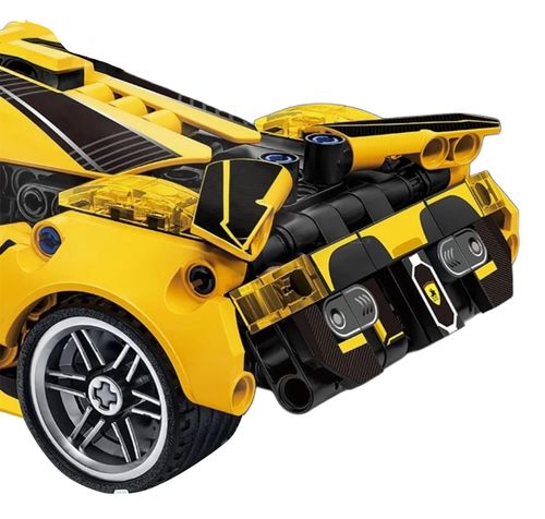 Klocki Auto Sportowe Żółte 422El. na Arena.pl