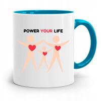 Kubek Błękitny Dla Doktora Power Your Life Prezent Z Nadrukiem Ze Zdjęciem