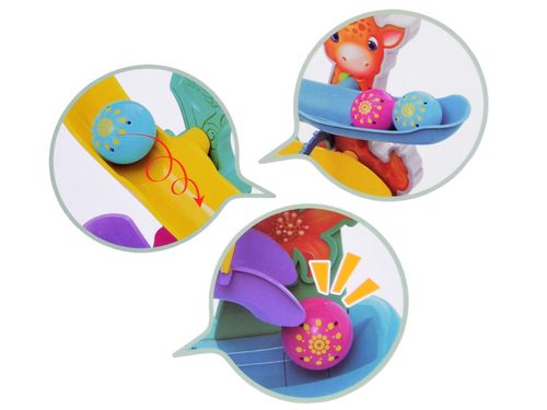 KOLOROWY TOR DLA KULEK Z DŹWIĘKIEM DŻUNGLA na Arena.pl