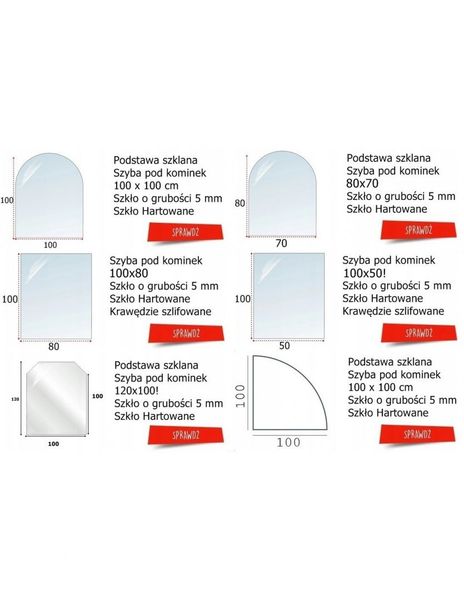 Szyba do kominka, pieca żaroodporna na wymiar zdjęcie 10