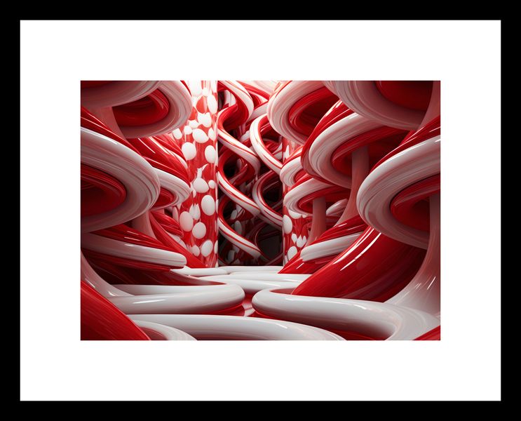 Plakat 18x13cm Czerwone Wiry zdjęcie 3