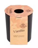 Świeczka sojowa Powąchaj mnie Vanilla czarna 130ml