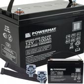 AKUMULATOR VRLA AGM 12V 100AH BATERIA DO UPS C20 PM-AGM-100AHM2