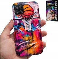 ETUI DO SAMSUNG GALAXY A22 5G - KOSZYKÓWKA NBA ULICZNE GRAFFITI KOSZ FAN