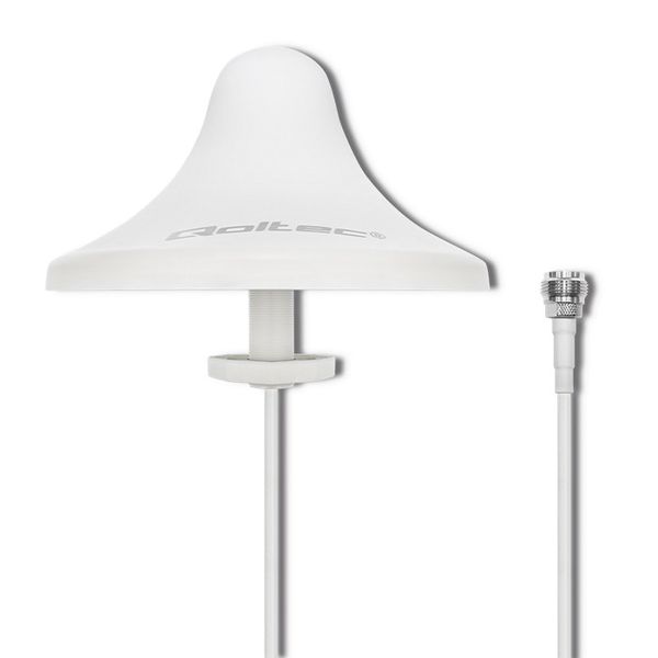 Qoltec Antena Wi-Fi 2.4/2.5 GHz dookólna | 5dBi | Wewnętrzna zdjęcie 1