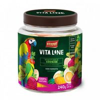 Vitaline ciasteczka warzywne przysmak dla papug 240g Vitapol