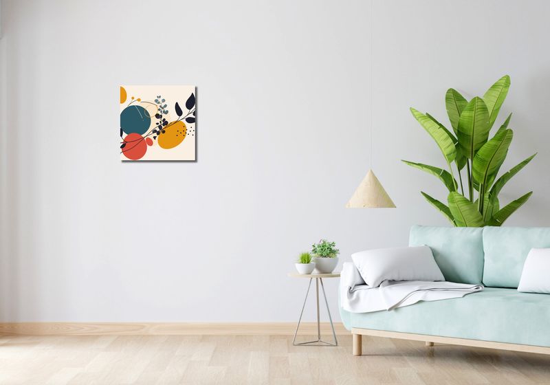 Obraz 40x40cm Kolaż Przyrody zdjęcie 2