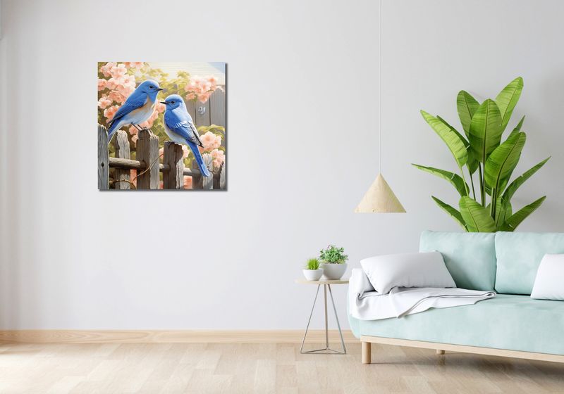 Obraz 70x70cm Wiosna u Bram zdjęcie 2