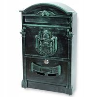 SKRZYNKA NA LISTY POCZTĘ LIST POCZTOWA LISTOWA GAZETY RETRO ANTYCZNA