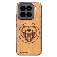 Drewniane Etui Bewood do Xiaomi 15 NIEDŹWIEDŹ MERBAU