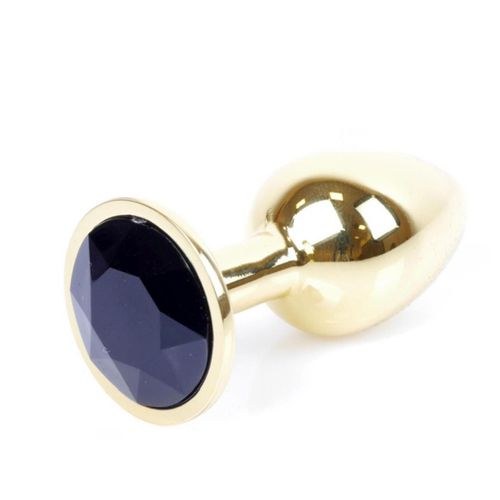 Plug-Jewellery Gold Plug- Black na Arena.pl