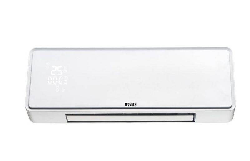 TERMOWENTYLATOR CERAMICZNY CTR 2000W KURTYNA SZKLANY PANEL zdjęcie 1