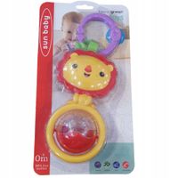 Grzechotka Lew z kulą +0m 23cm SUN BABY