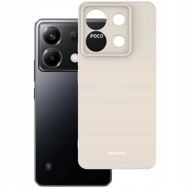 Spacecase Silicone Case Poco X6 / Rm Note 13 Pro 5G Bone zdjęcie 3