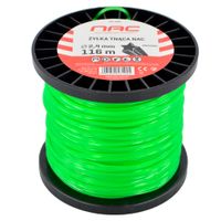 ŻYŁKA TNĄCA NAC DO KOS PODKASZAREK ŚREDNICA 2,4 MM DŁUGOŚĆ 116 MB GWIAZDKA