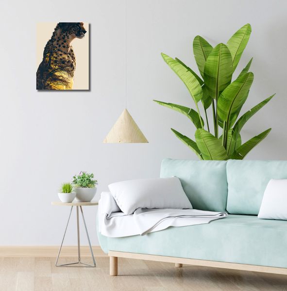 Obraz 30x40cm Gepard Duch Sawanny zdjęcie 2