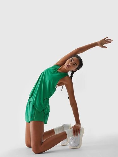 4F TOP TRENINGOWY DAMSKI KOSZULKA SPORTOWA DO BIEGANIA SS24 na Arena.pl